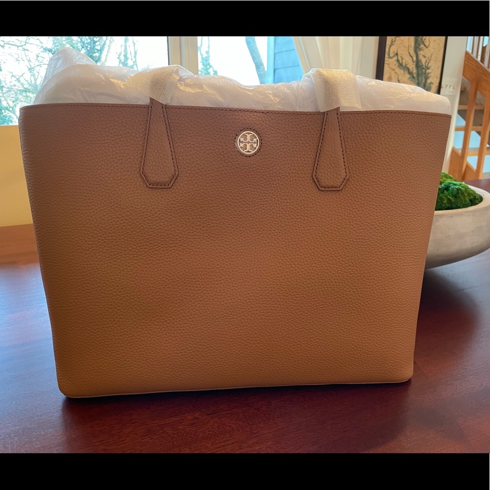 Tory Burch Leather Tote- NWT